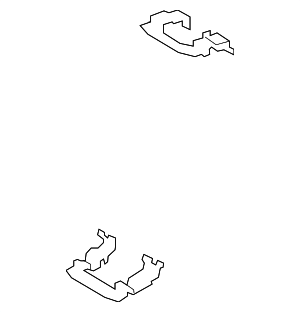 58144A9000 - Brakes: Brake Pads Spring for Kia: Sedona Image