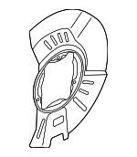 51755A9000 - : Splash Shield for Kia: Sedona Image