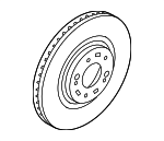 51712A9000 - Brakes: Rotor for Kia: Sedona Image