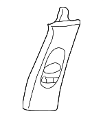 1L2Z7824346AAA - Body: Upper Center Pillar Trim for Ford: Explorer | Lincoln: Aviator | Mercury: Mountaineer Image