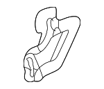 1L2Z7831406CAA - Body: Interior Grab Bar for Ford: Explorer | Lincoln: Aviator Image