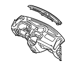 847102K150UP - : Instrument Panel for Kia: Soul Image