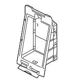 1Q0898209A - Body: Retainer Assembly for Volkswagen: Eos Image
