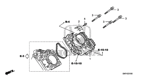 Throttle Body for 2006 Honda Civic #0