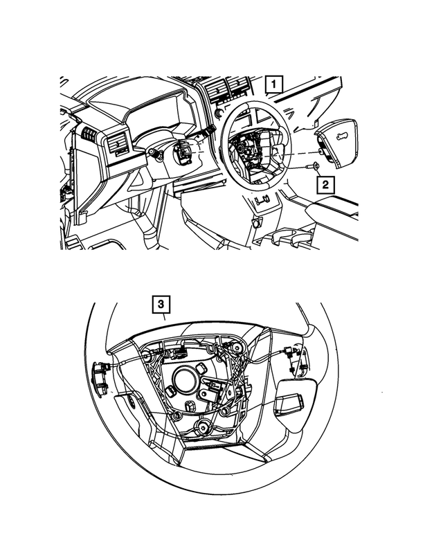 1FS56XDVAB - Steering: Steering Wheel for Mopar Image