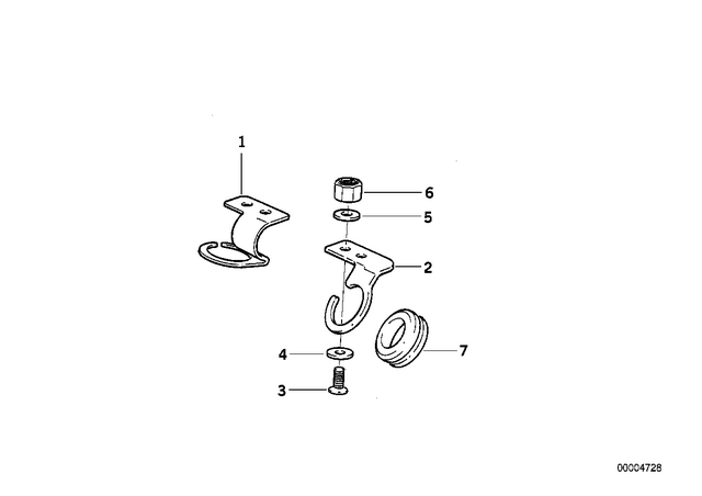 51451801524 - Brakes: Washer -  for BMW-Motorrad Image