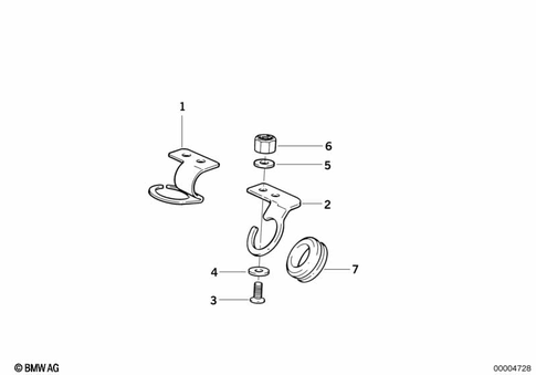 Brake Lines for 1990 BMW-Motorrad K 75 S #3