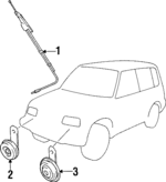 3925060AA0 - Electrical: Antenna Assembly for Suzuki Image