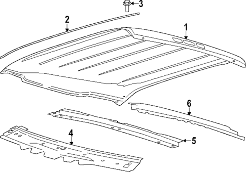Roof & Components for 2025 Ford F-350 Super Duty #1