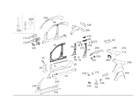 Side Panels for 2017 Mercedes-Benz Maybach S550 #0
