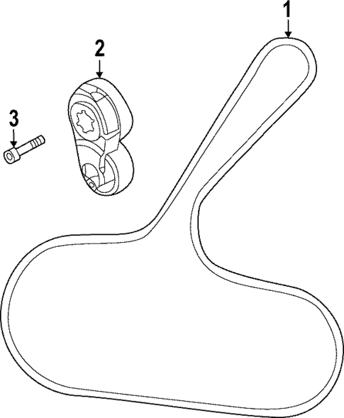 Belts & Pulleys for 2024 INFINITI QX55 #0