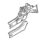 80A805139TCSTL - Body: Apron/Rail Assembly for Audi: Q5, Q5 PHEV, Q5 Sportback, SQ5, SQ5 Sportback Image