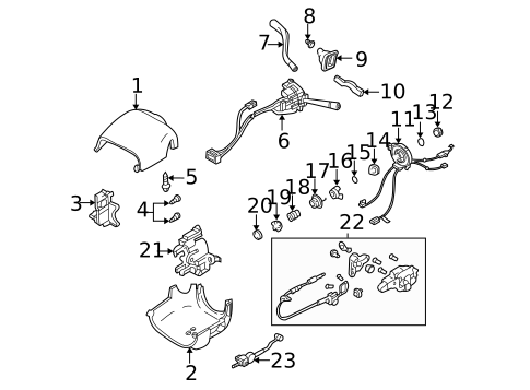 Switches for 2002 Chevrolet Impala #2