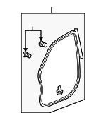 72315SJC305ZB - : Front Weather-Strip for Honda: Ridgeline Image