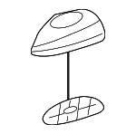 5091504AC - Electrical: Satellite Antenna for Jeep: Grand Cherokee Image