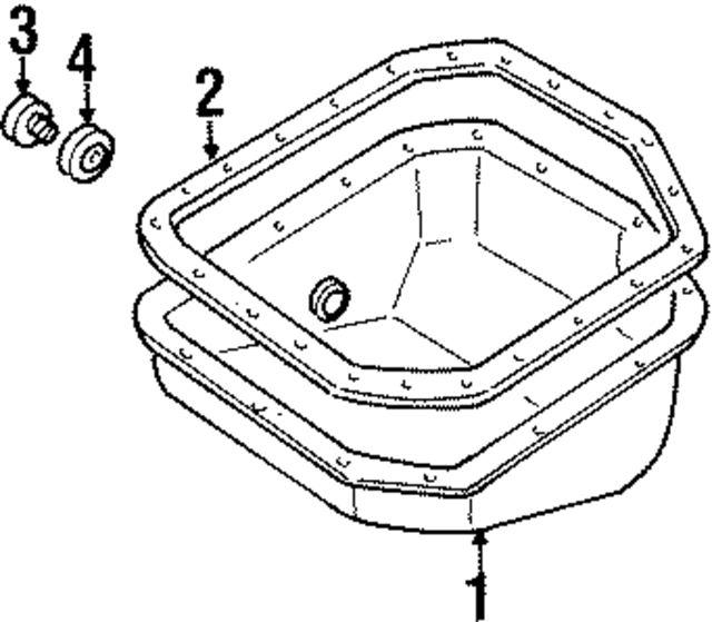 4528022001 - : Trans Pan for Hyundai Image
