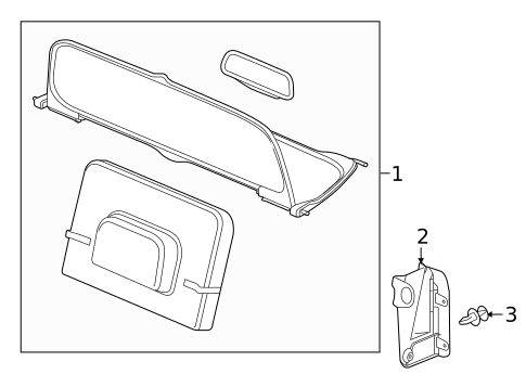 Air Deflector for 2017 Buick Cascada #0