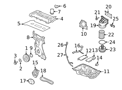 Hardware, Fasteners & Fittings for 2008 Mercury Mariner #0