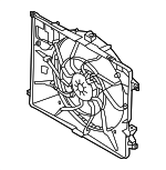 25350B1280 - Cooling System: Fan Shroud for Hyundai Image