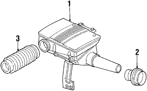 Air Intake for 1990 Buick Reatta #0