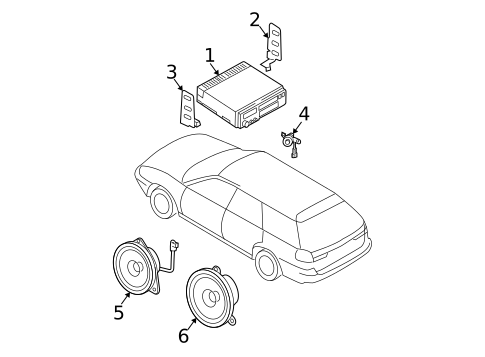 Sound System for 2003 Subaru Impreza #0