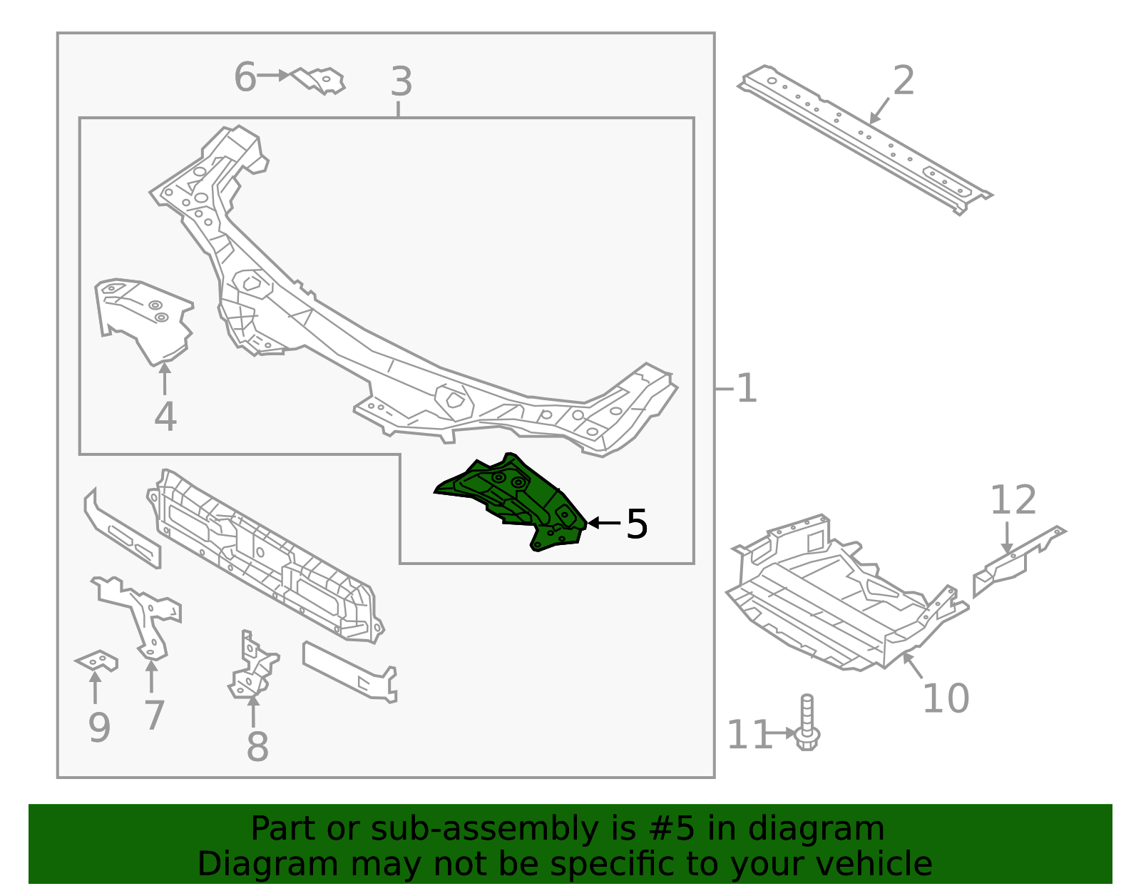 2016-2025 Mazda MX-5 Miata Bracket - Driver's Side (LH) N243-54
