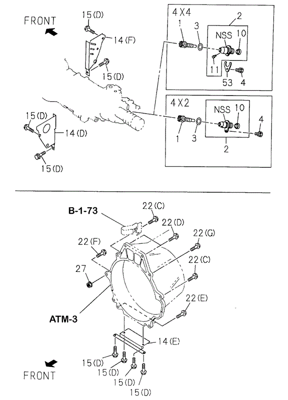 AT Speedometer Driven Gear for 2002 Honda Passport #0