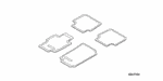 8P16SDN120 - : Floor Mat *NH167L* for Honda Image