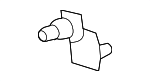 T4N5477 - Body: Absorber Bracket for Jaguar Image