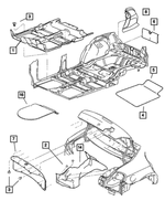 TN47XDVAC - Interior Trim: Passenger Floor Carpet for Dodge: Neon Image