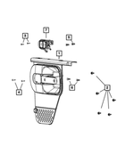 68091326AA - Interior Trim: Push Pin for Mopar Image
