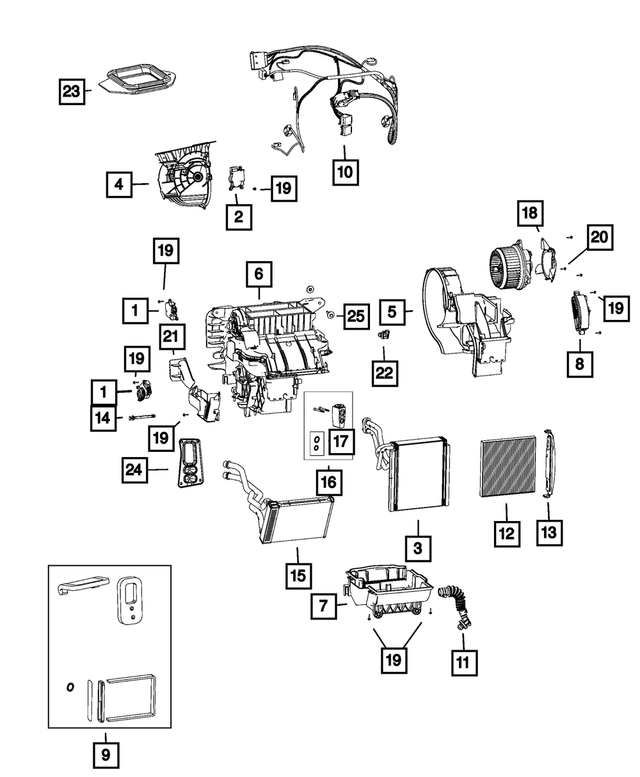 LS223044AB - : Cabin Air Filter for Mopar Image