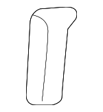 91502S70003 - Body: Lift Gate Glass Fastener for Honda: Accord Crosstour, Civic, CR-V, CR-Z, Crosstour, Element, Fit, HR-V, Insight, Odyssey, Passport, Pilot Image