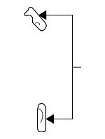 91501S70003 - Body: Lift Gate Glass Fastener for Honda: Accord, Civic, Clarity, CR-V, CR-Z, Element, Fit, HR-V, Insight, Odyssey, Pilot, Ridgeline Image