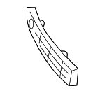 4B0807682D3FZ - Body: Bumper Grille for Audi: A6, A6 Quattro Image