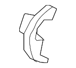 FT4Z5863386A - Body: Pivot Cover for Ford: Edge | Lincoln: MKX, Nautilus Image