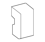 5711806030 - Body: Rail End for Toyota: Avalon, Camry, Solara, Venza Image