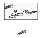 571010T011 - Body: Rail Assembly for Toyota: Venza Image
