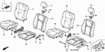 4810SB3000 - Interior/Bumper: C-CLIP SET, TRIM FASTENER (30 PIECES) for Honda Image