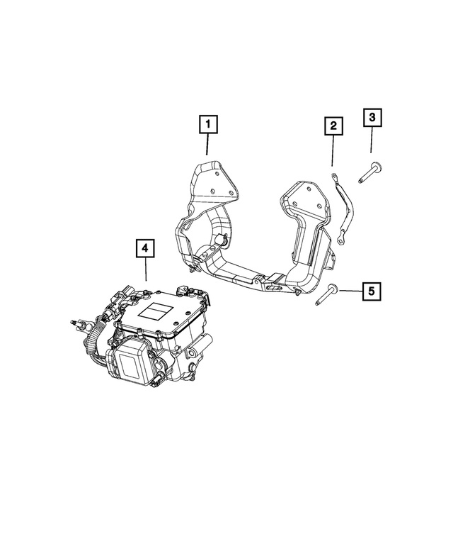 6509850AA - Air Conditioners and Heaters: Screw for Mopar Image