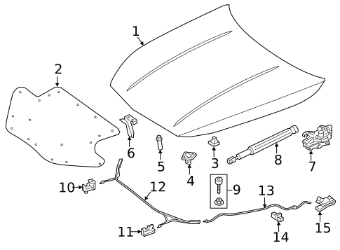 Anti-Theft Components for 2021 Mercedes-Benz S63 AMG #0