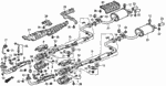 36531PK3A05 - Electrical/Exhaust/Heater/Fuel: SENSOR, OXYGEN for Honda Image