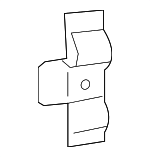 AE8Z17787B - Body: Impact Bar Pad for Ford: Fiesta Image