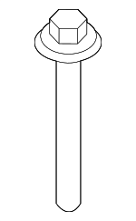 33176760336 - Suspension: Rear Insulator Bolt for BMW: 323Ci, 323i, 325Ci, 325i, 325xi, 328Ci, 328i, 330Ci, 330i, 330xi, 528i, 528i xDrive, 530e, 530e xDrive, 530i, 530i xDrive, 535d, 535d xDrive, 535i, 535i GT, 535i GT xDrive, 535i xDrive, 540d xDrive, 540i, 540i xDrive, 550e xDrive, 550i, 550i GT, 550i GT xDrive, 550i xDrive, 740i, 740i xDrive, 740Ld xDrive, 740Li, 740Li xDrive, 745e xDrive, 750e xDrive, 750i, 750i xDrive, 750Li, 750Li xDrive, 760i xDrive, 760Li, 840i, 840i Gran Coupe, 840i xDrive, 840i xDrive Gran Coupe, ActiveHybrid 5, ActiveHybrid 7, i5, iX, M4, M5, M550i xDrive, M760i xDrive, M8, M8 Gran Coupe, M850i xDrive, M850i xDrive Gran Coupe, X3, X4, X5, X6, X7, XM, Z4 Image