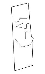 7301548030 - Body: Seat Belt Anchor Plate Cover for Toyota Image