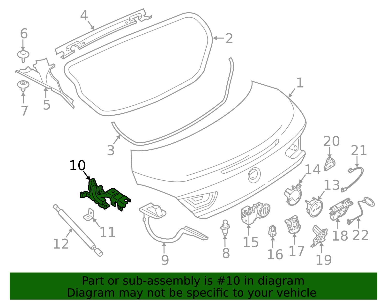 41-62-7-228-179 - High-Quality Hinge for 2012-2018 BMW | AutoNation Parts