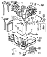 5012745AA - Air Conditioners and Heaters: Heater Clamp for Mopar Image