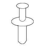 9046706133C0 - Body: Cowl Grille Clip for Lexus: ES300, GX470, LS400, LS430 Image