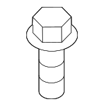 9008011433 - Body: Front Console Bolt for Toyota: Sequoia, Sienna, Solara, Tundra Image