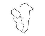 9046710203 - Body: Front Cover Clip for Toyota Image